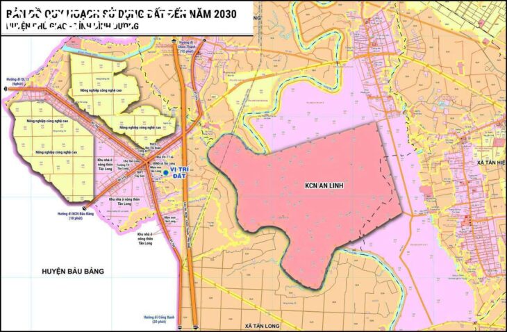 BÁN 250M2 ĐẤT, 850tr – TÂN LONG – PHÚ GIÁO – THỔ CƯ, SỔ SẴN, ĐƯỜNG NHỰA NGAY CAO TỐC HCM – TDM –