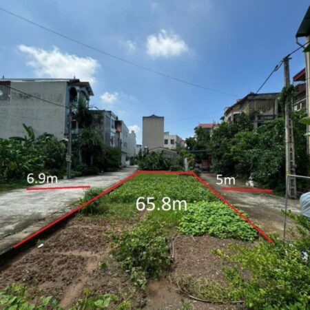 GIÁ 3,1 TỶ ĐẤT TẠI ĐẠI YÊN-CHƯƠNG MỸ D/T:65,8M