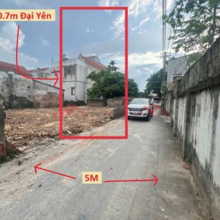 GIÁ 3,1 TỶ ĐẤT TẠI ĐẠI YÊN-CHƯƠNG MỸ D/T:60,7M