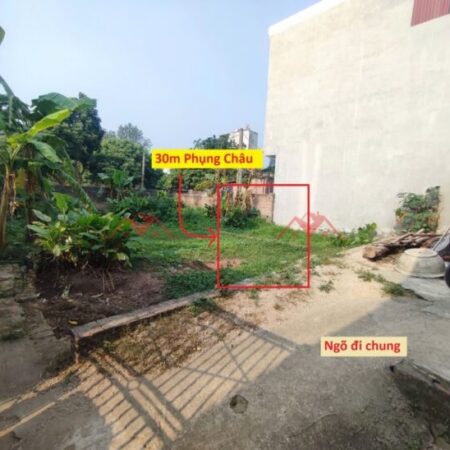 GIÁ 1,980 TỶ ĐẤT TẠI PHỤNG CHÂU-CHƯƠNG MỸ D/T:30,8M