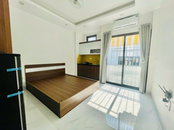 Bán căn hộ dịch vụ 6 tầng thang máy 9 phòng full nội thất, 60m², Kim Ngưu – 12.9 tỷ