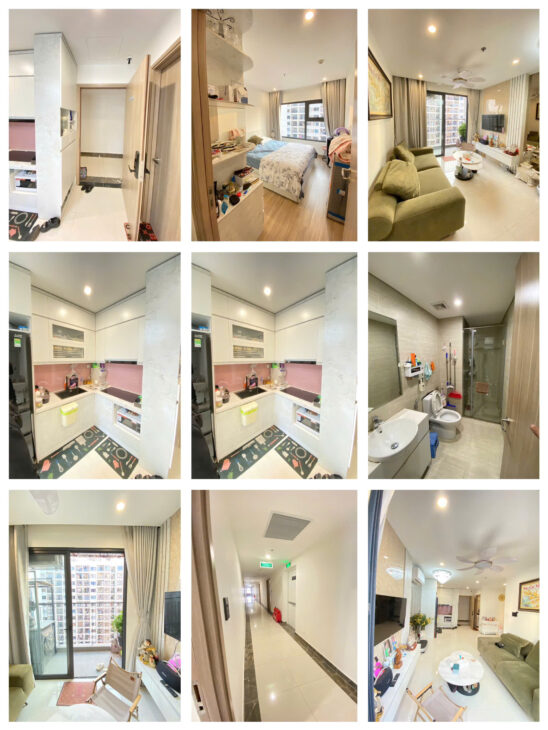 CHÍNH CHỦ GỬI BÁN CĂN 1+ FULL NỘI THẤT BAN CÔNG TÂY TỨ MỆNH TẠI VINHOMES OCEAN PARK 1
