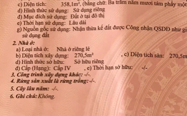 CẦN BÁN GẤP ĐẤT & NHÀ MẶT TIỀN ĐƯỜNG HẢI PHÒNG, ĐỐI DIỆN GA ĐÀ NẴNG