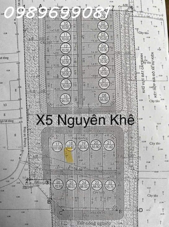 BÁN ĐẤT ĐẤU GIÁ X5 NGUYÊN KHÊ ĐÔNG ANH-GẦN QUỐC LỘ 3