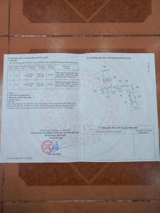 Chính chủ Bán đất Đan Phượng Hà Nội. Về Mỹ đình hơn 10km .Giá 1,55 tỷ