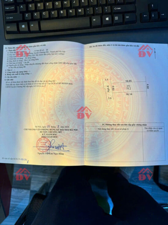 SIÊU PHẨM GIÁ 1,450 TỶ ĐẤT TẠI TỐT ĐỘNG-CHƯƠNG MỸ D/T:75M