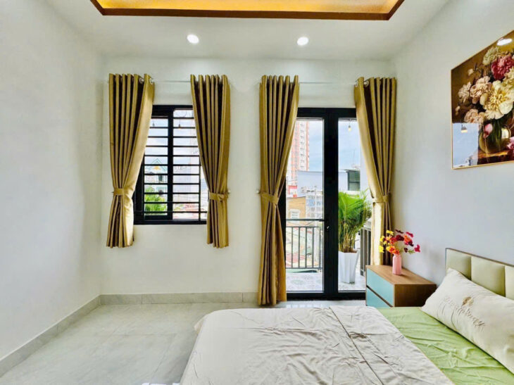 SIÊU PHẨM GÒ VẤP – 56M2 – 4 TẦNG – 4PN – SÂN THƯỢNG – SÂN PHƠI – NGAY CHỢ THẠCH ĐÀ – NHỈN 5 TỶ
