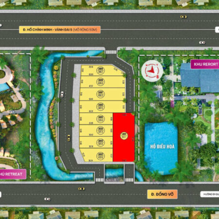 Bán đất nghỉ dưỡng Phú Mãn lôgóc ôtô vòng quanh giá rẻ nhỉnh 17 triệu/m