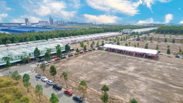 Đất 150m2 TẶNG nhà đang cho thuê 60 triệu.năm tại Chợ Bàu Bàng Bình Dương