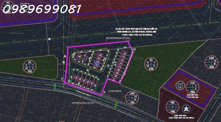 Bán đất đấu giá điểm X5 Trung Oai, Tiên Dương , Đông Anh _ Mặt đường Cao Lỗ