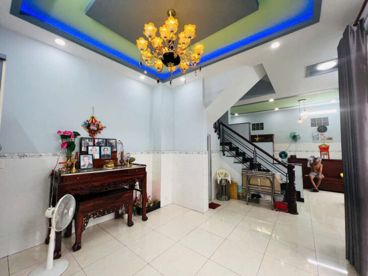 Bán nhà 3 tầng 58m2, 4PN, 5WC, Trương Đăng Quế, Gò Vấp, 6.35 tỷ- cách mặt tiền 10m