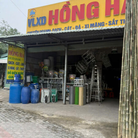 MẶT TIỀN ĐƯỜNG LÊ THỊ TRUNG, CẦN BÁN GẤP ĐẤT CÓ CỬA HÀNG VLXD SẴN, DT 441m2(8×24)