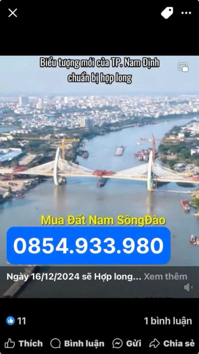 Bán lô đô thị nam sông đào lô 35 thửa30