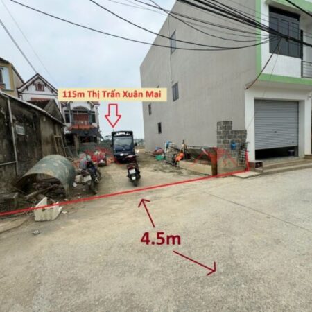 SIÊU PHẨM GIÁ 2,850 TỶ ĐẤT TẠI TT XUÂN MAI-CHƯƠNG MỸ D/T:115M SIÊU PHẨM GIÁ 2,850 TỶ ĐẤT TẠI TT XUÂN MAI-CHƯƠNG MỸ D/T:115M