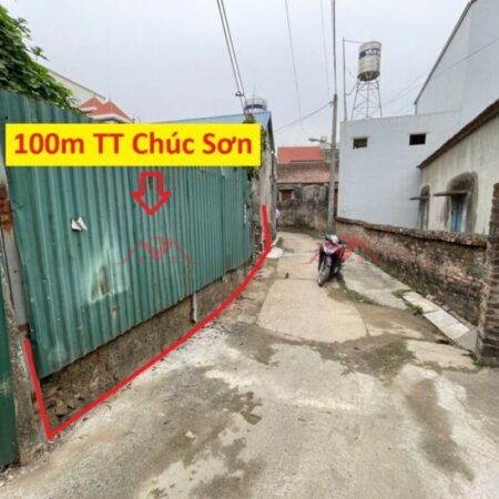 SIÊU PHẨM GIÁ 3,250 TỶ ĐẤT TẠI TT CHÚC SƠN-CHƯƠNG MỸ D/T:100M SIÊU PHẨM GIÁ 3,250 TỶ ĐẤT TẠI TT CHÚC SƠN-CHƯƠNG MỸ D/T:100M