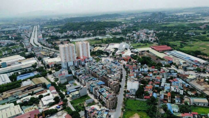 SIÊU PHẨM BÁN NHÀ LK LỘC NINH GIÁ 1,9 TỶ TẠI TT CHÚC SƠN-CHƯƠNG MỸ D/T:49,3M
