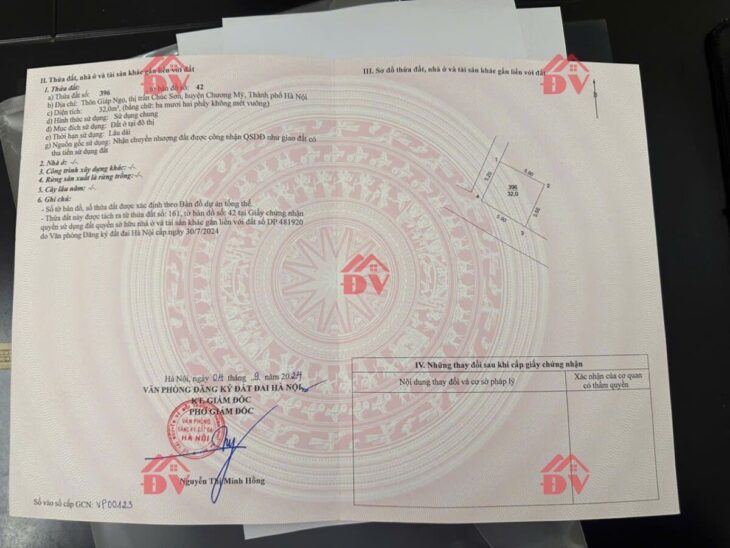 SIÊU PHẨM GIÁ 2,4 TỶ ĐẤT TẠI TT CHÚC SƠN-CHƯƠNG MỸ D/T:32M