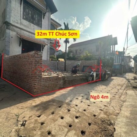 SIÊU PHẨM GIÁ 2,4 TỶ ĐẤT TẠI TT CHÚC SƠN-CHƯƠNG MỸ D/T:32M SIÊU PHẨM GIÁ 2,4 TỶ ĐẤT TẠI TT CHÚC SƠN-CHƯƠNG MỸ D/T:32M