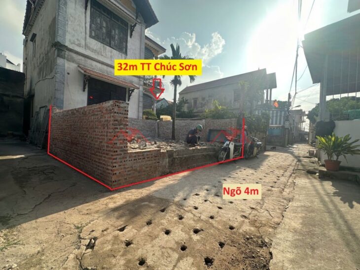 SIÊU PHẨM GIÁ 2,4 TỶ ĐẤT TẠI TT CHÚC SƠN-CHƯƠNG MỸ D/T:32M