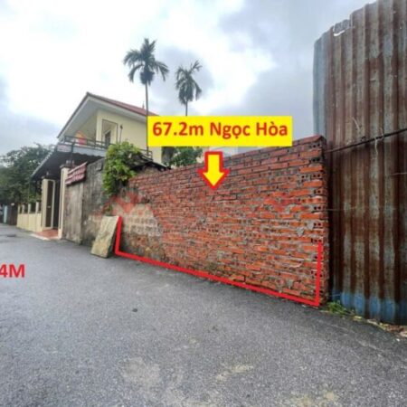 SIÊU PHẨM GIÁ 3,5 TỶ ĐẤT TẠI NGỌC HÒA-CHƯƠNG MỸ D/T:67,2M