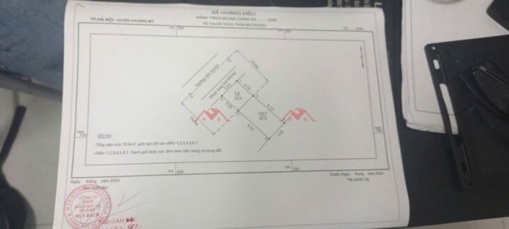 SIÊU PHẨM GIÁ 2,4 TỶ ĐẤT TẠI HOÀNG DIỆU-CHƯƠNG MỸ D/T:61M
