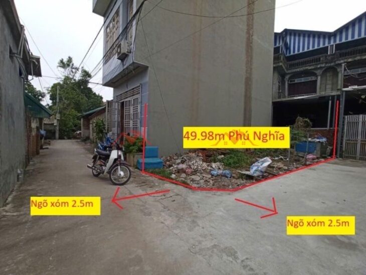 SIÊU PHẨM GIÁ 2 TỶ ĐẤT TẠI PHÚ NGHĨA-CHƯƠNG MỸ D/T:49.98M