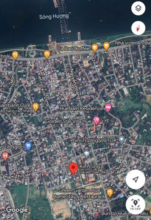 Đất đẹp KQH Kim Long, TP Huế 3 mặt thoáng kẹp mương giá bán chỉ 3.2x tỷ