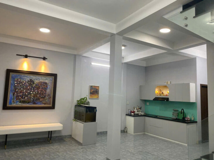 Nhà 2 tầng mặt tiền Mậu Tài 81m2 – 1,6x Tỷ thuộc Phú Mậu , Tp Huế sát trường học, chợ