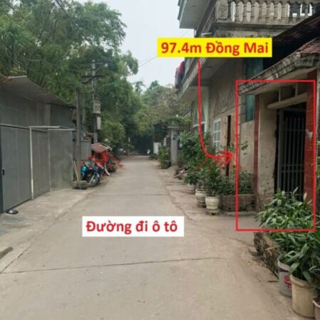 SIÊU PHẨM GÍA 4,970 TỶ ĐẤTTẠI ĐỒNG MAI-HÀ ĐÔNG D/T:97,4M SIÊU PHẨM GÍA 4,970 TỶ ĐẤTTẠI ĐỒNG MAI-HÀ ĐÔNG D/T:97,4M