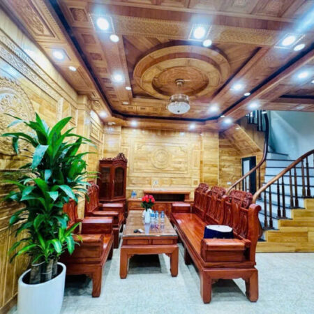 PHỐ BÀ TRIỆU HÀ ĐÔNG ????NHÀ ĐẸP – MẶT TIỀN RỘNG – FULL NỘI THẤT ỐP GỖ. NHÀ 5TẦNG. MẶT TIỀN 5,6M.