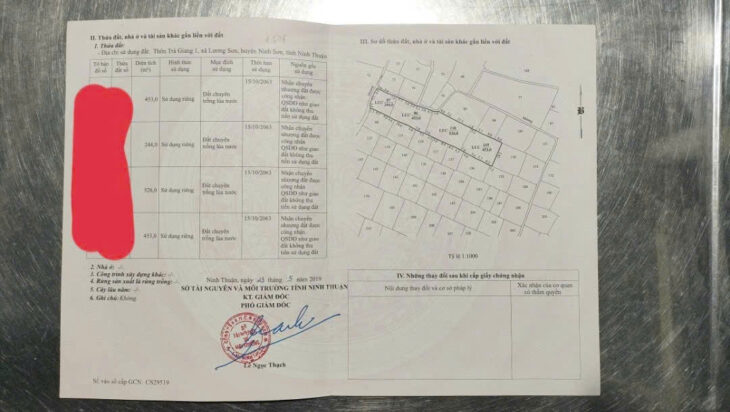 Bán Lô Đất Tại Xã Lương Sơn, huyện Ninh Sơn, tỉnh Ninh Thuận