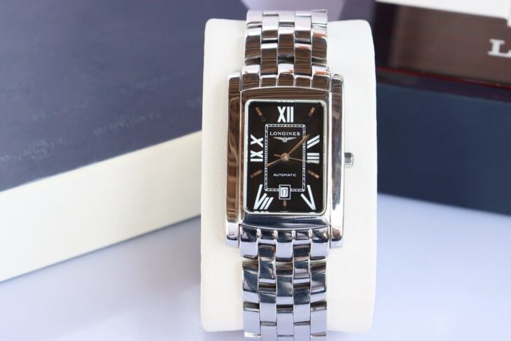 ĐH Nam : Longines DolceVita L5.657.4.79.6 Automatic – bản Dây Thép Em sale Rẻ