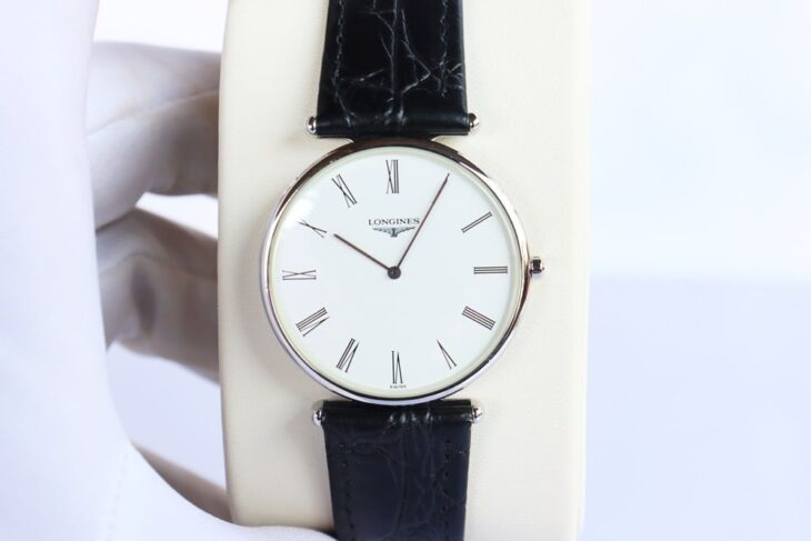 ĐH Nam : Longines La Grande siêu mỏng, Dây da – Size 33mm