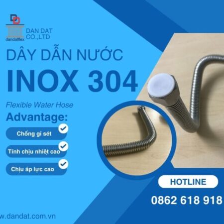 Hướng Dẫn Chọn Dây Dẫn Nước Inox 304 Bền Đẹp, An Toàn Cho Hệ Thống Cấp Nước Hướng Dẫn Chọn Dây Dẫn Nước Inox 304 Bền Đẹp, An Toàn Cho Hệ Thống Cấp Nước