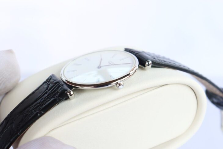 ĐH Nam : Longines La Grande siêu mỏng, Dây da – Size 33mm