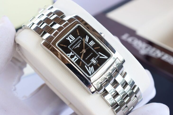 ĐH Nam : Longines DolceVita L5.657.4.79.6 Automatic – bản Dây Thép Em sale Rẻ
