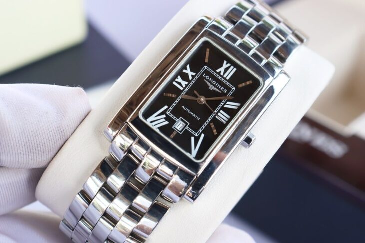 ĐH Nam : Longines DolceVita L5.657.4.79.6 Automatic – bản Dây Thép Em sale Rẻ