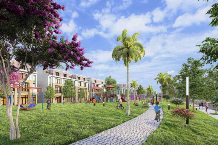 Liền kề, biệt thự CentreVille Lương Sơn vị trí đẹp giá F0 cho nhà đầu tư nhanh tay DT 100m2, 160m2,