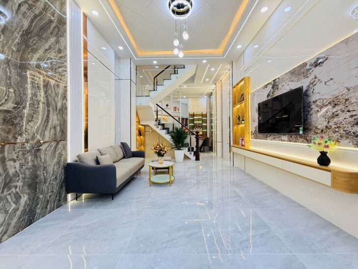 ☘️BÁN NHÀ 4 TẦNG✨4PN, PHẠM VĂN CHIÊU,HXH, P9 GÒ VẤP, NHỈNH 5 TỶ