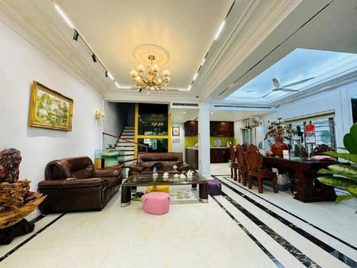 Bán gấp Mặt phố Nguyễn Khả Trạc, vỉa hè đường 3 làn ô tô đua KD đa hệ sấm uất 90m – 33tỷ