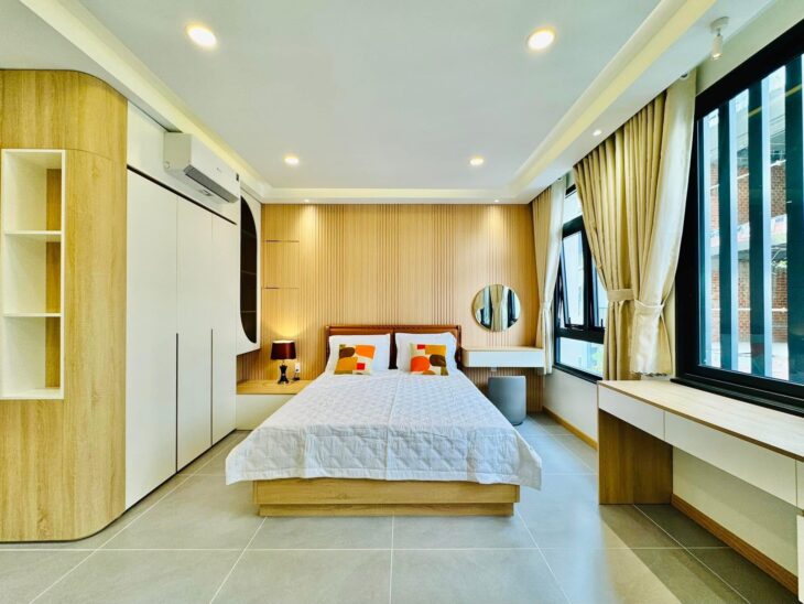 NHÀ ĐẸP KHU HẺM THÔNG , 3 LẦU, 4 PN 5WC ĐỒNG BỘ ĐƯỜNG QUANG TRUNG – PHƯỜNG 8 – GÒ VẤP LH 0763 668