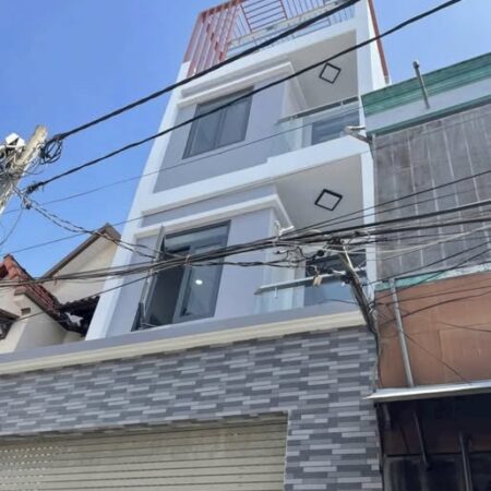 NHÀ NGAY CHỢ PHƯỚC LONG, 4 TẦNG, MỚI HOÀN THIỆN, 41 CHUYÊN DÙNG CHÍNH, PHÚ MỸ – QUẬN 7-Giá 7 Tỷ 8