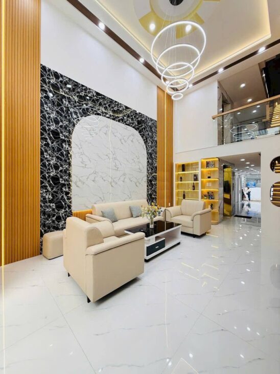 Nhà Mới Full Nội Thất Phạm Văn Chiêu_P9_4 Lầu_ DT: 300m2