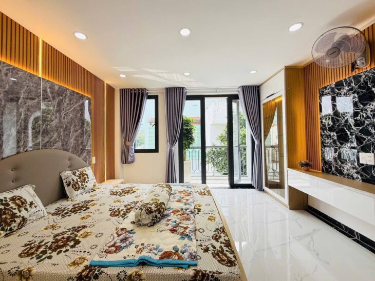 Nhà Mới Full Nội Thất Phạm Văn Chiêu_P9_4 Lầu_ DT: 300m2