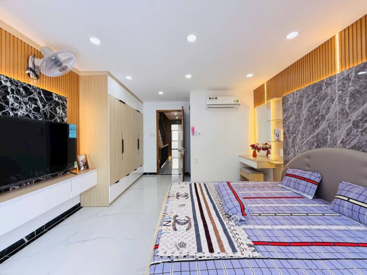 Nhà Mới Full Nội Thất Phạm Văn Chiêu_P9_4 Lầu_ DT: 300m2