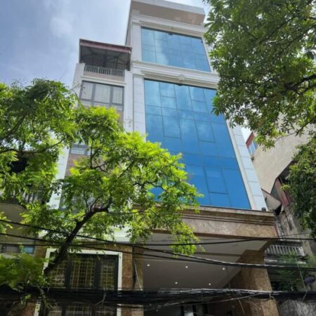 Toà văn phòng Lạc Long Quân đường 12m, vỉa hè, 9T thang máy, tầng hầm KD 150m nhỉnh 70 tỷ