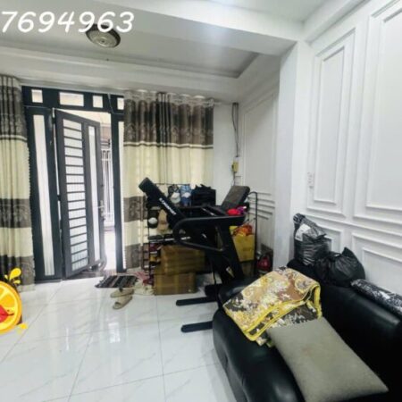 Q8 P3 ÂU DƯƠNG LÂN 4.05×10.3M 2 MẶT TIỀN HẺM TRƯỚC SAU SỔ VUÔNG ĐẸP PHÁP LÝ CHUẨN 4.xT