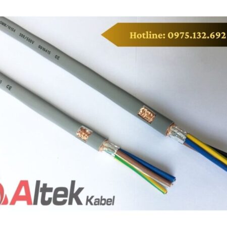 Cáp điều khiển 4 lõi có lưới Altek Kabel