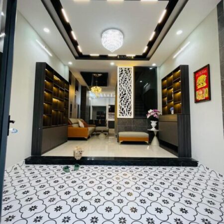 Nhà phố hẻm xe hơi Dương Cát Lợi, 5.39 tỷ, 4 tầng, nội thất mới