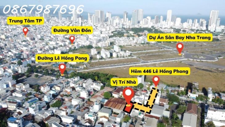 Bán hoặc Cho Thuê Nhà 3 Tầng Hẻm Lê Hồng Phong, Nha Trang – 6 Phòng Ngủ, Giá 28 Triệu/m² Bán hoặc Cho Thuê Nhà 3 Tầng Hẻm Lê Hồng Phong, Nha Trang – 6 Phòng Ngủ, Giá 28 Triệu/m²